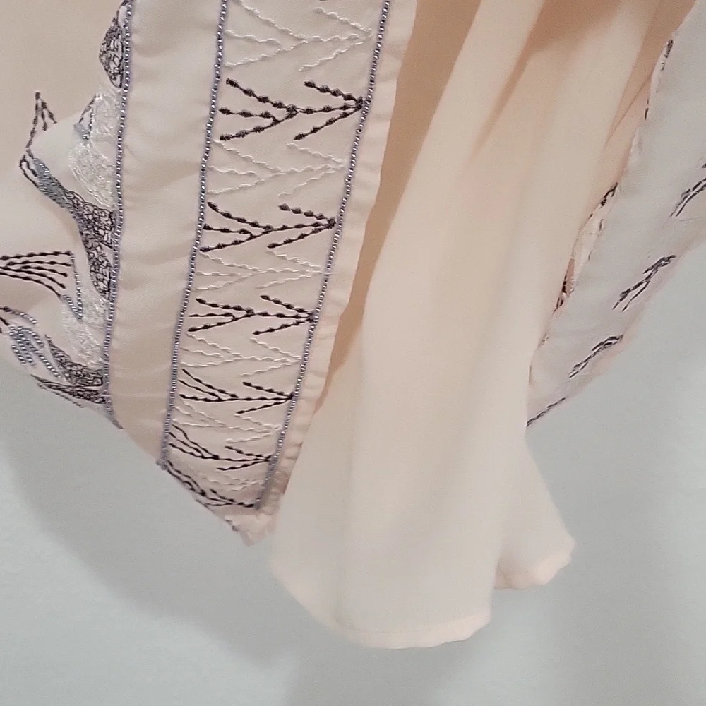 Free People Francis Bean Beaded Mini Dress Size Small